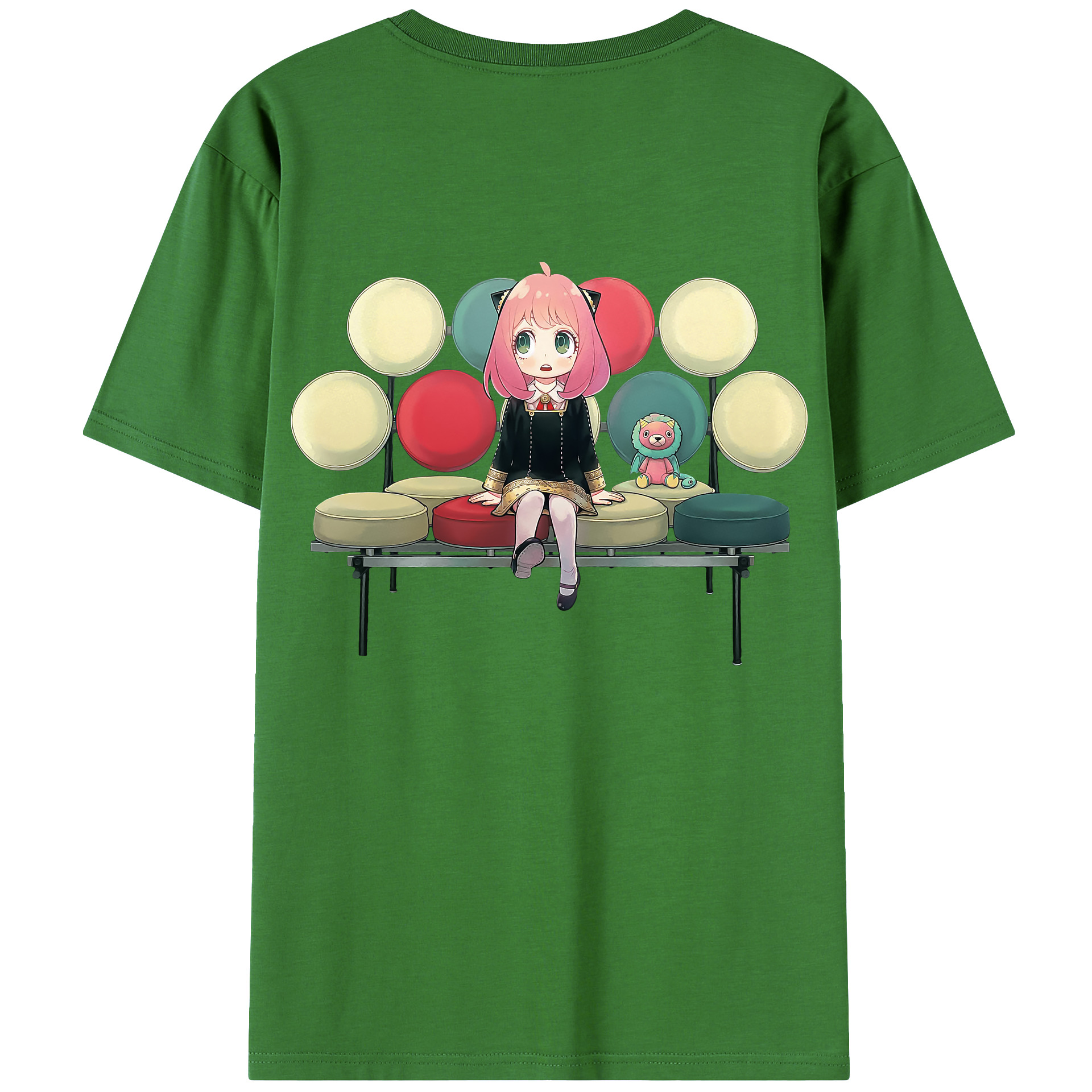 （画像用） SPY×FAMILY间谍家家酒 レディース半袖Tシャツ(バックプリント)
